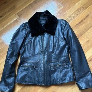 Stylish Black Leather Jacket